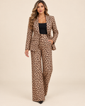 Set Blazer Animal Print